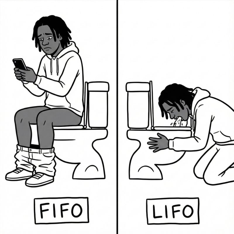 FIFO-LIFO-Toilet