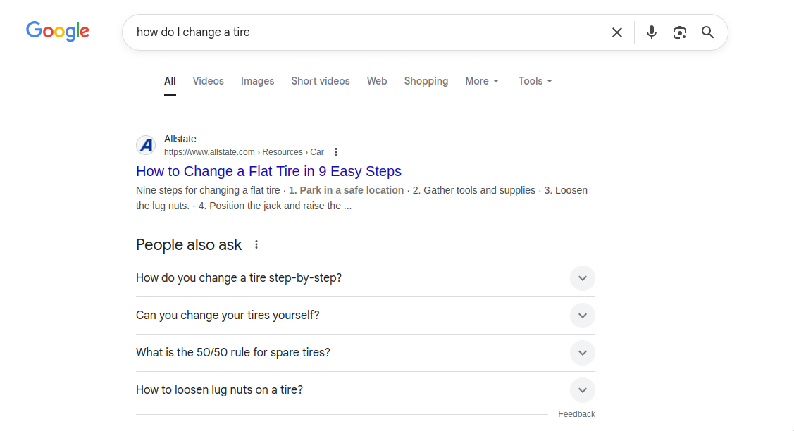 blocked google search